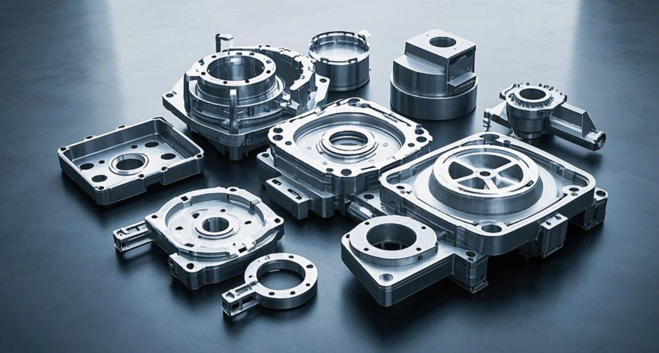  moulages sous pression en alliage d'aluminium