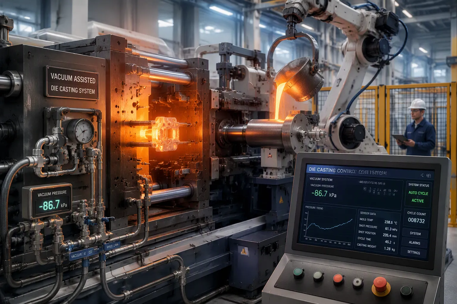 Principales avanc&eacute;es technologiques dans les machines de moulage sous pression