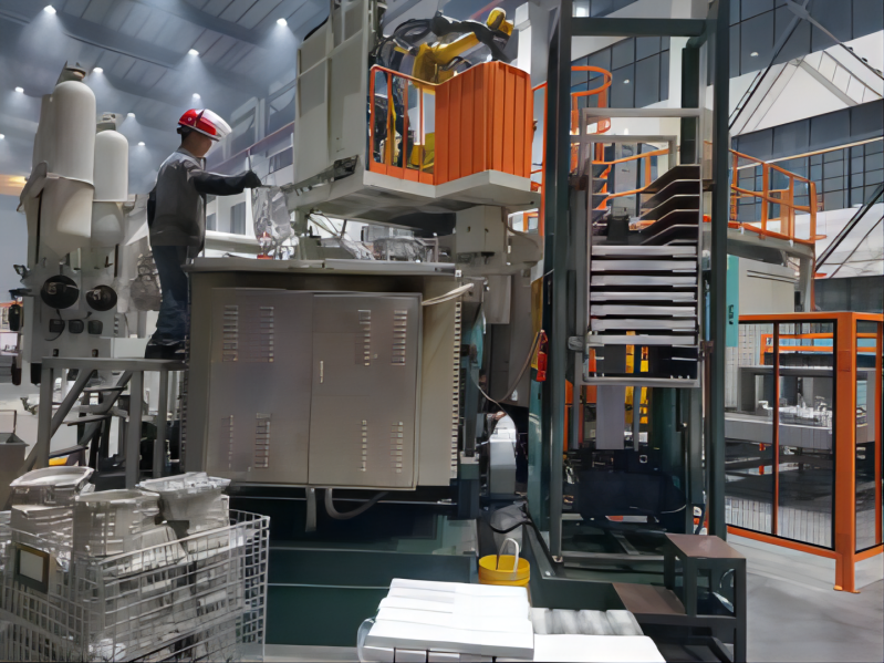 Machine d'alimentation de pr&eacute;chauffage