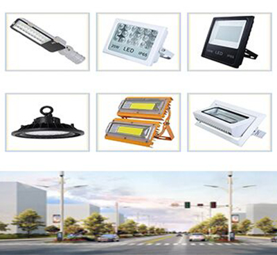 Champ de bo&icirc;tier de lampe LED