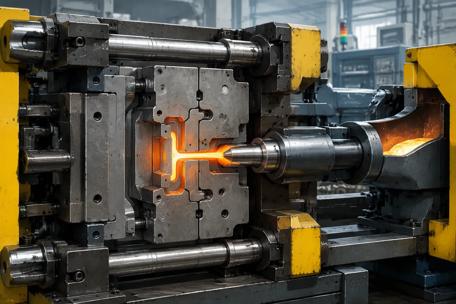 Le processus de moulage sous pression&nbsp;: injection de m&eacute;tal