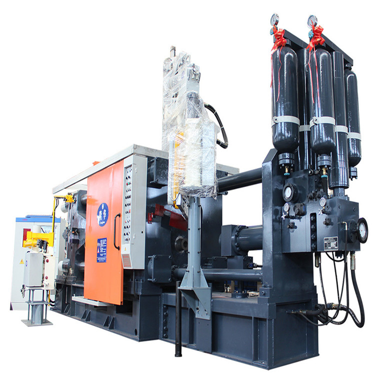 Coulée de moule d'injection de chambre froide horizontale 900T